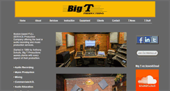 Desktop Screenshot of bigtproductions.com